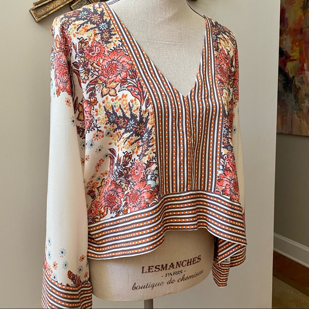FREE PEOPLE Mix N Match Blouse